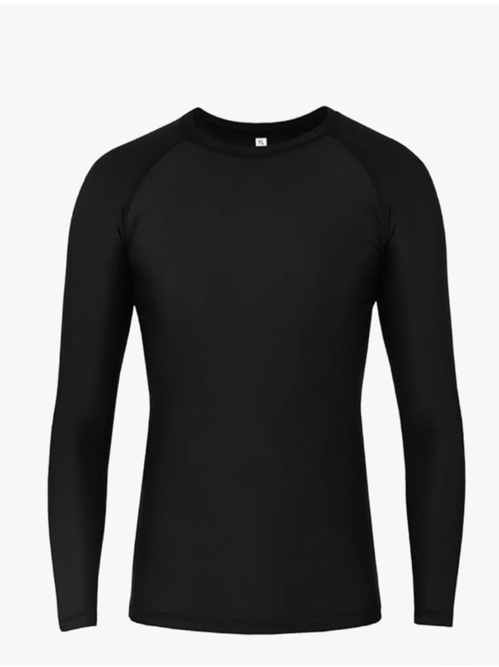 ⚫️ Kids Rash Guard Long Sleeve MMA Jiu Jitsu Wrestling Sz YXS